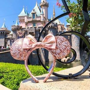 Rose Gold Minnie Ears